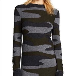 Pam&Gela Camouflage Bondage Sweater Dress